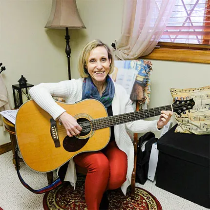 Kasia with Guitar